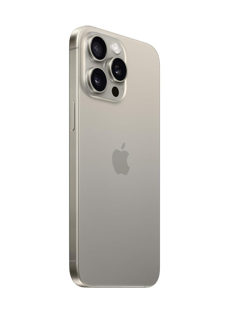 Apple iPhone 15 Pro Max 256GB Natural Titanium 5G With FaceTime - Middle East Version - Image 2