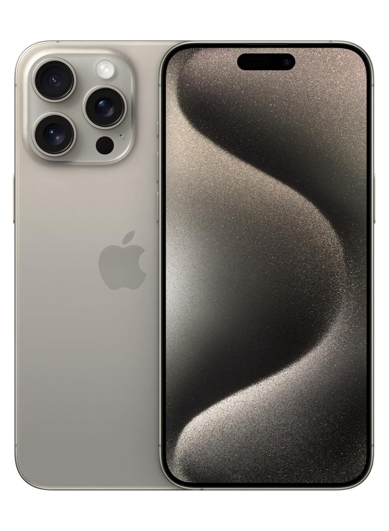 Apple iPhone 15 Pro Max 256GB Natural Titanium 5G With FaceTime - Middle East Version - Image 1