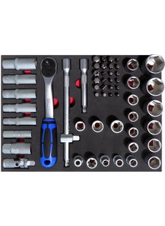 Socket Set 1/2-56 Pieces 10-32 with Sponge Bed - pzsku/Z27E820C88EB9793EF01BZ/45/_/1737269392/fb94886f-406d-4080-8c10-c2a95dac8095