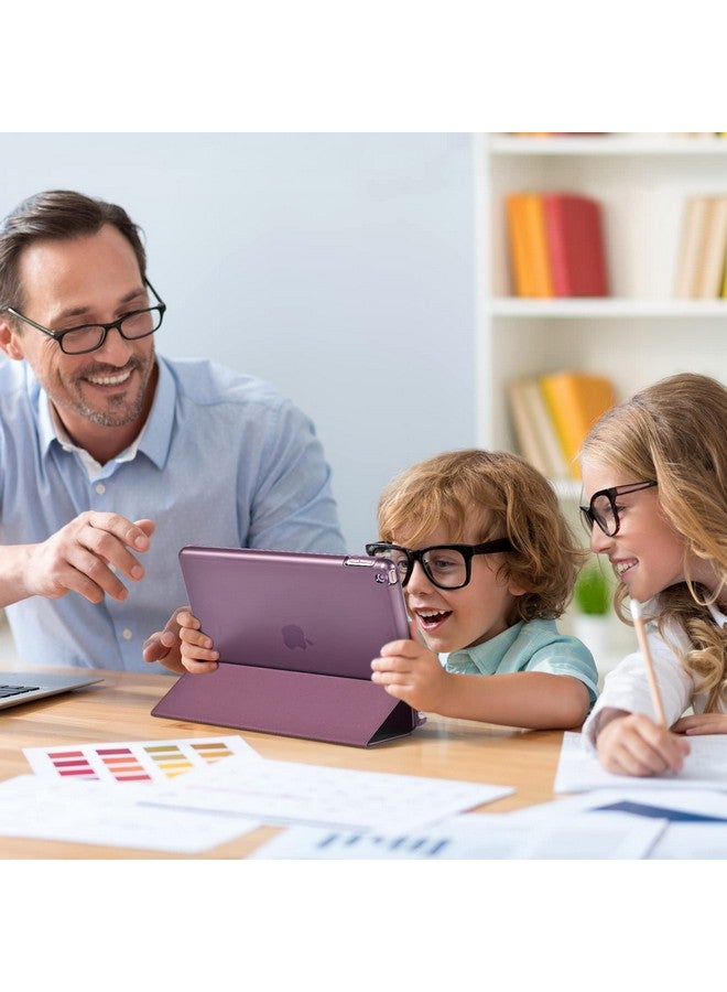 بروكاس حافظة برو كيس لجهاز آيباد الجيل التاسع 2021/ آيباد الجيل الثامن 2020/ آيباد الجيل السابع 2019، حافظة آيباد 10.2 بوصة، غطاء آيباد الجيل التاسع - بنفسجي - Image 2