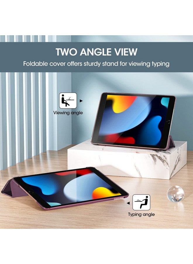 بروكاس حافظة برو كيس لجهاز آيباد الجيل التاسع 2021/ آيباد الجيل الثامن 2020/ آيباد الجيل السابع 2019، حافظة آيباد 10.2 بوصة، غطاء آيباد الجيل التاسع - بنفسجي - Image 4