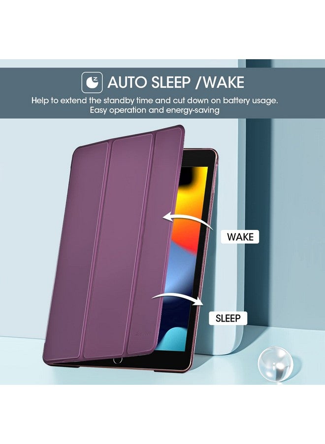 بروكاس حافظة برو كيس لجهاز آيباد الجيل التاسع 2021/ آيباد الجيل الثامن 2020/ آيباد الجيل السابع 2019، حافظة آيباد 10.2 بوصة، غطاء آيباد الجيل التاسع - بنفسجي - Image 3