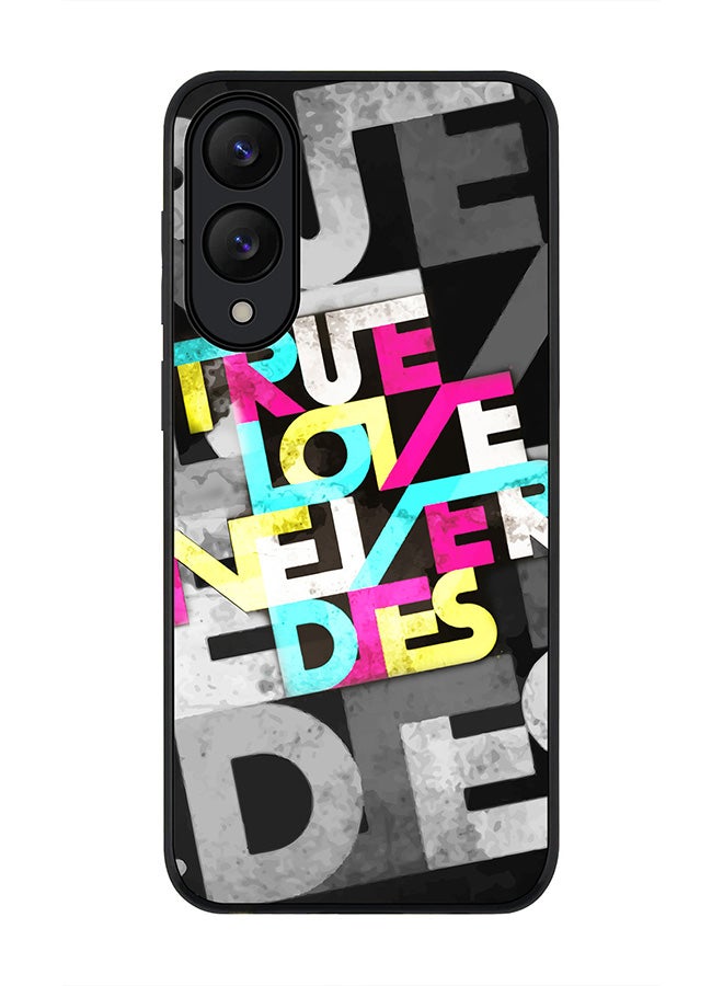 Stylizedd For Samsung Galaxy S25 Edge Case,Slim fit Camera Protection, Shockproof Thin Phone cover  - True Love Never Dies