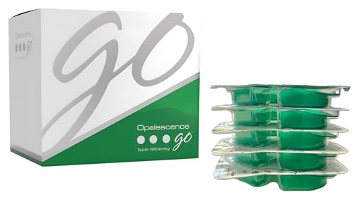 Opalescence Go Prefilled Teeth Whitening Trays Original 15 4 Treatments Hydrogen Peroxide with PF Cool Mint Made by Ultradent 46481