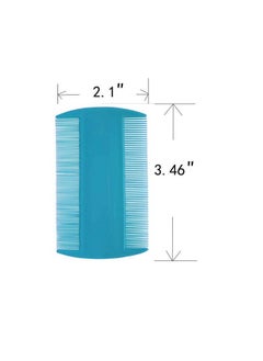 ZYOUNG 3 Pcs Dandruff Comb and Fine Tooth Comb, Lice Comb  - Image 4