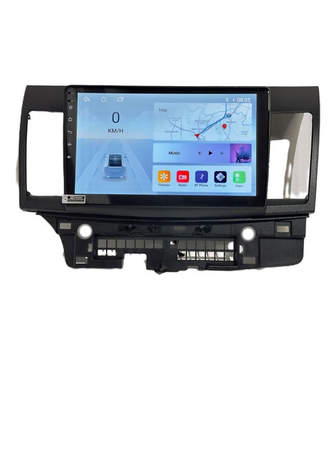 Android Car Stereo for Mitsubishi Lancer 2007 To 2017 2GB RAM 32GB ROM Support Apple Carplay, Mirror-Link Wi-Fi BT, Radio GPS Navigation, 10 Inch IPS Touch Screen with Backup Camera Included