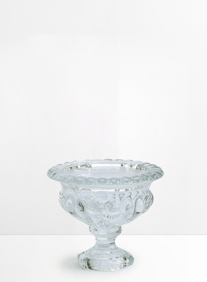 Si Bonne Crystal Glass Vase 13.5*11.5 – A beautifully crafted piece that brings elegance and a touch of luxury to any space. - Image 1