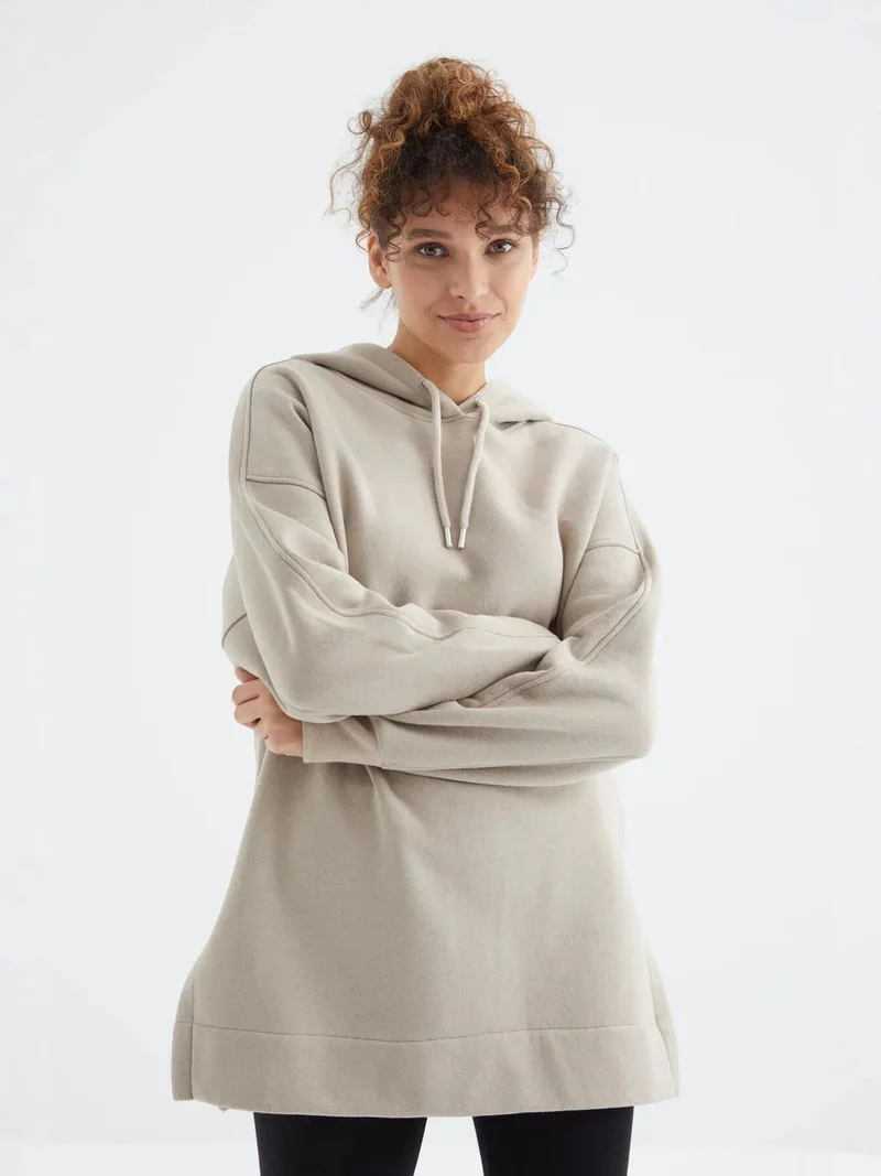 TOMMYLIFE TOMMY Oversized Hooded Sweatshirt With Pocket
