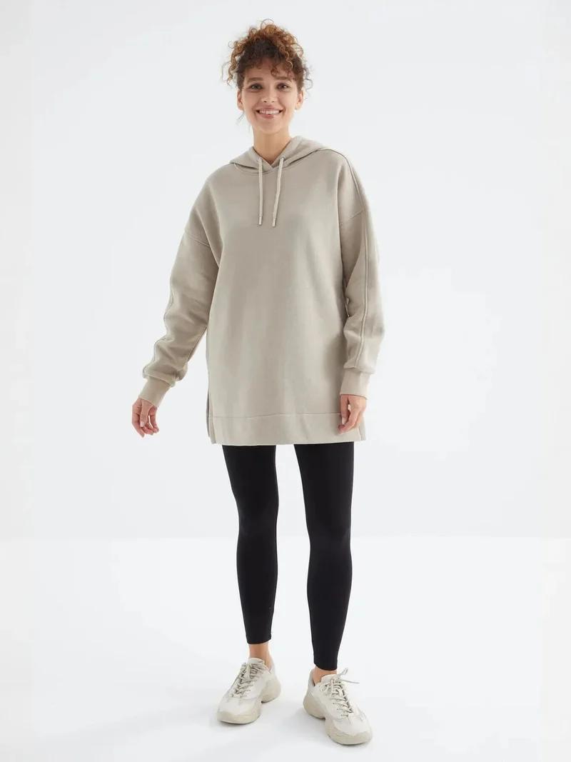 TOMMYLIFE TOMMY Oversized Hooded Sweatshirt With Pocket