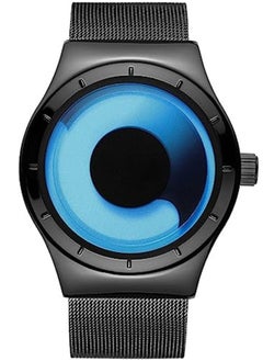 GUANQIN Men's Watches Ultra Thin Stainless Steel Mesh Band Waterproof Quartz Wrist Watch  - Image 1