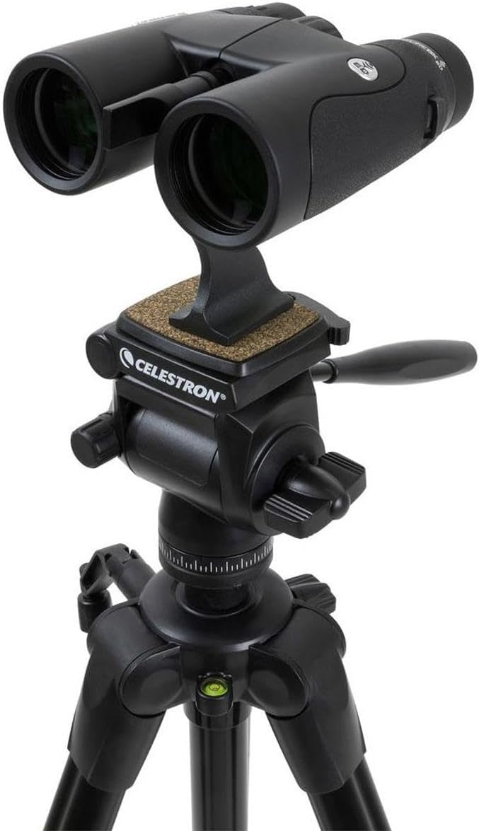 Celestron Ultima Pan Tilt Head Tripod, Black, 28-67 inches - Image 4