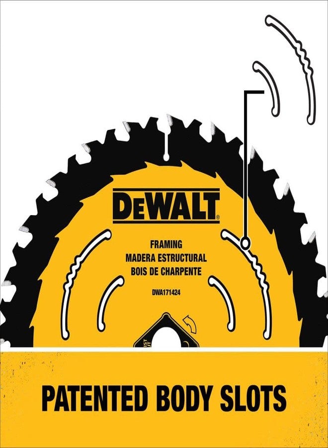 DEWALT Circular Saw Blade, 7 1/4 Inch, 24 Tooth, Wood Cutting, 3 Pack (DWA1714243) - Image 3