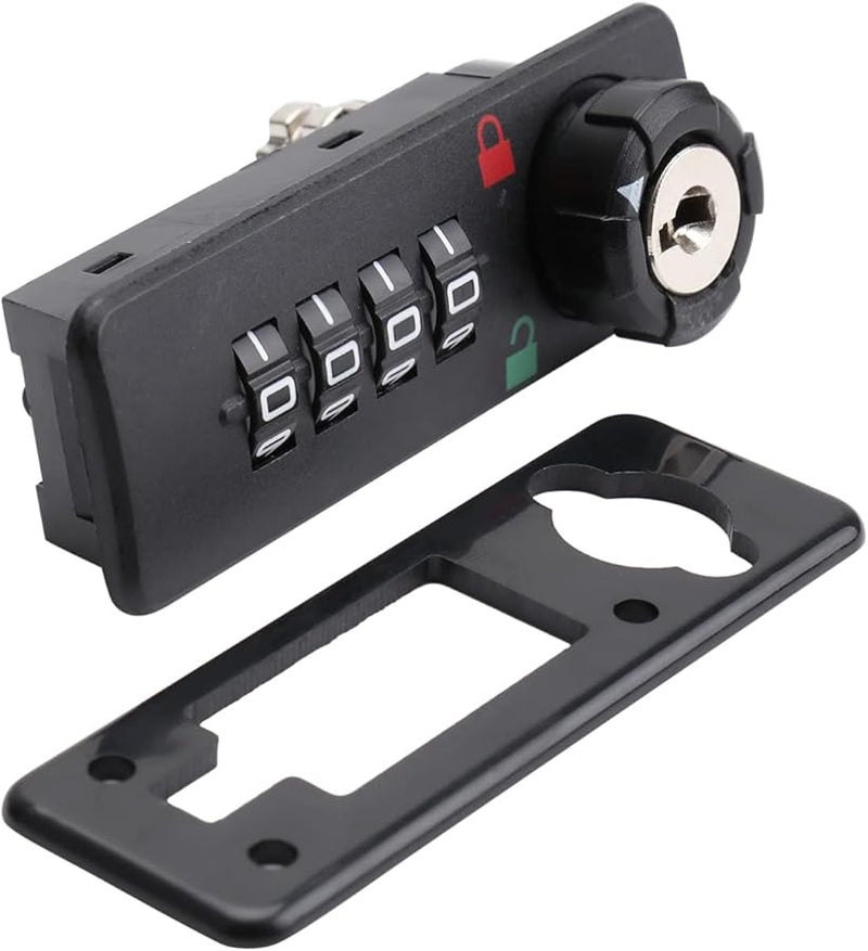 Tehaux Digital Combination Desk Lock 4 Code ABS Plastic Cabinet Security Safe - Image 4