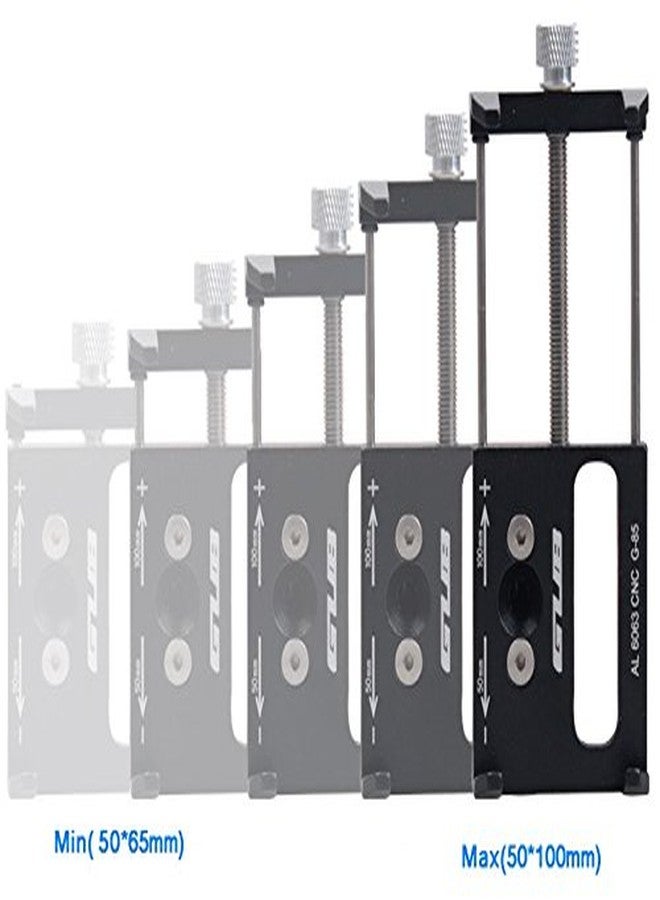 GUB G-85 Bike CNC Phone Holder 3.5-6.2 inch Phone Mount Support GPS Case Bicycle Motorcycle Handlebar Extender-Black - Image 5