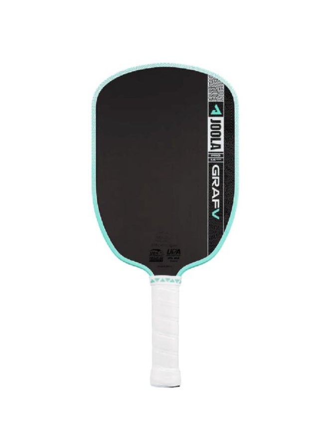 JOOLA Graf Pro V Pickleball Paddle – Steffi Graf Seaside Green 16mm | Carbon Fiber Surface | KineticFrame Tech | Control & Reach | USAPA Approved - Image 1