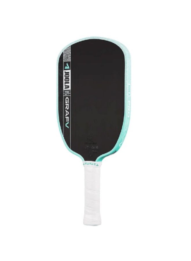 JOOLA Graf Pro V Pickleball Paddle – Steffi Graf Seaside Green 16mm | Carbon Fiber Surface | KineticFrame Tech | Control & Reach | USAPA Approved - Image 3