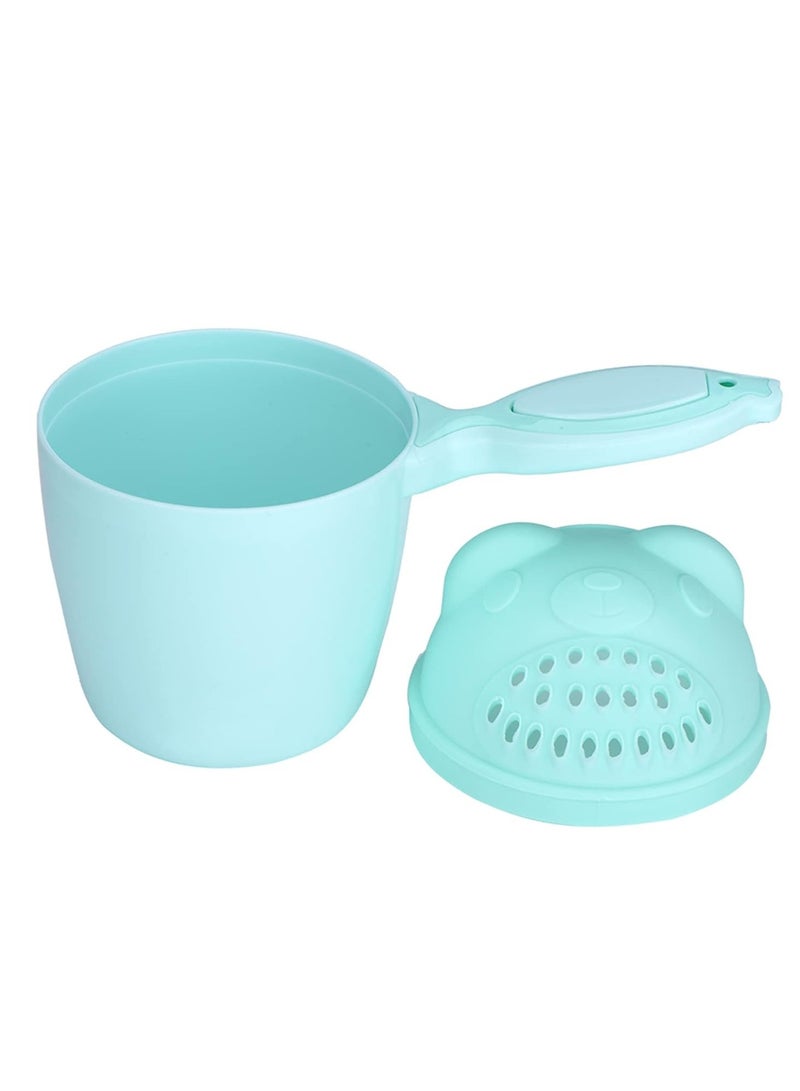 Little tots Protect Your Baby's Eyes With This Innovative Baby Shampoo Rinse Cup Green Color - Image 5