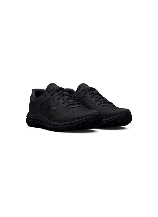 UNDER ARMOUR Armour Men'S Charged Assert 10, (004) Black/Black/Black, 9.5, Us  - Image 3