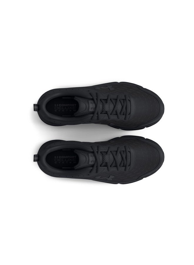 UNDER ARMOUR Armour Men'S Charged Assert 10, (004) Black/Black/Black, 9.5, Us  - Image 2