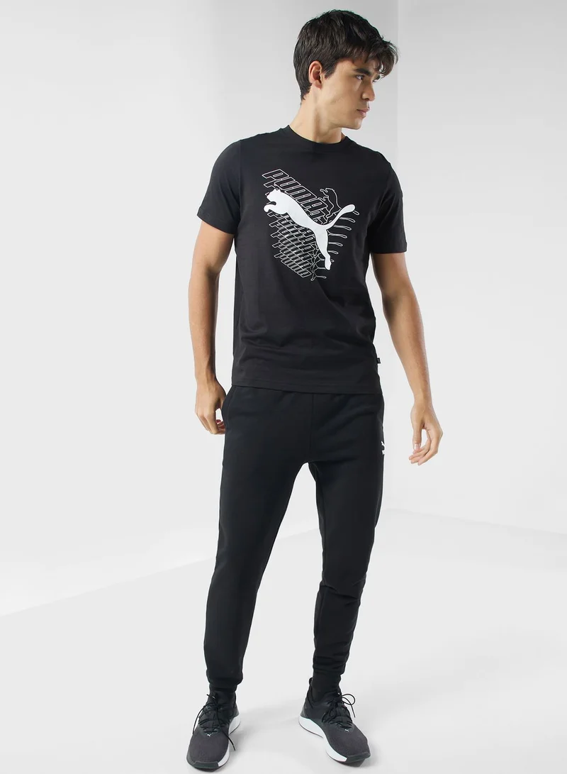 PUMA Graphics Cat T-Shirt