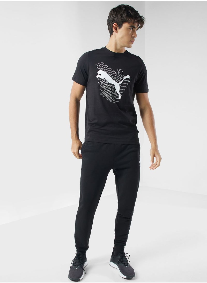 PUMA - Graphics Cat T-Shirt - Image 1