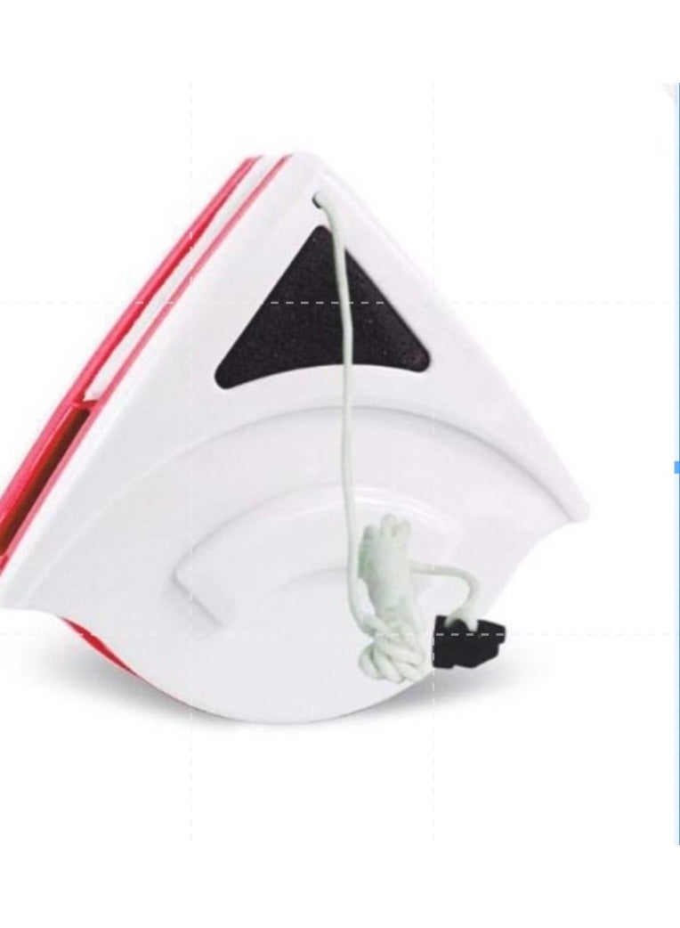 ELTERAZONE Double-side Magnetic Glass Wiper Window Cleaner Magnetic Glass Cleaning Tool Brush for Double Glazed Window Thickness 0.5"-1" (15-24mm)