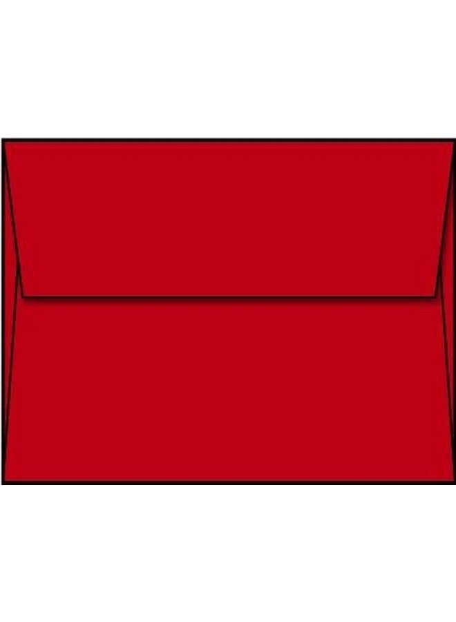 A4 (4 1/4" X 6 1/4") Envelopes For 4" X 6" Photos 100 Ct. (Red)