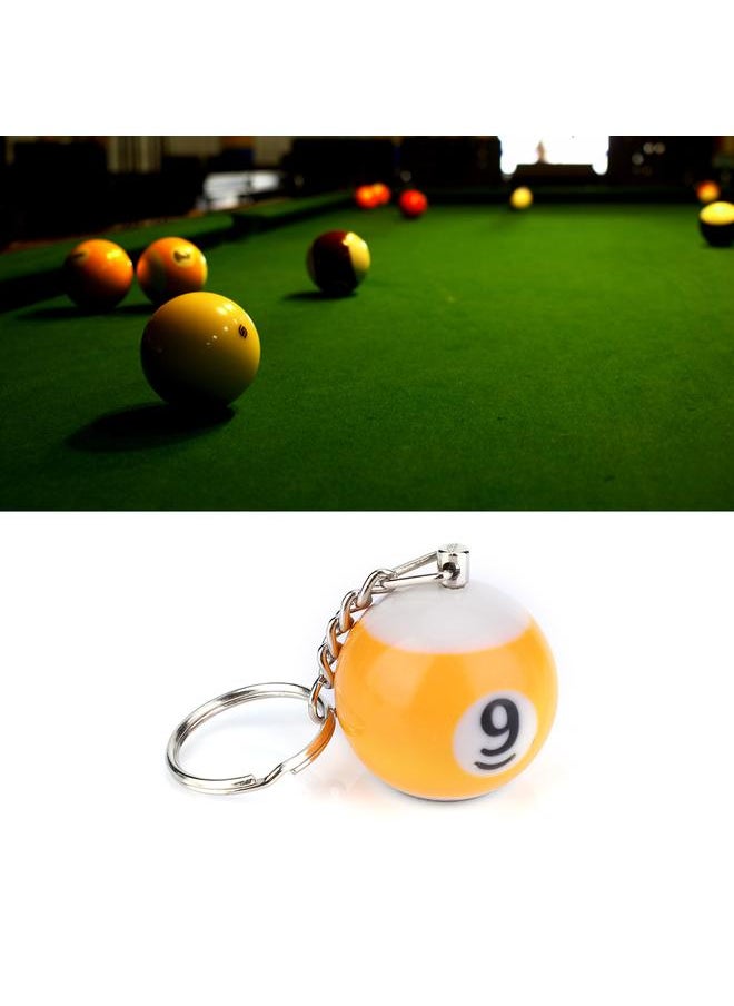 Thoraya Billiard Shape Pool Cue Tips Trimmer Shaper Key Chain Scuffer Burnisher Table Tool(No.9)  - Image 5