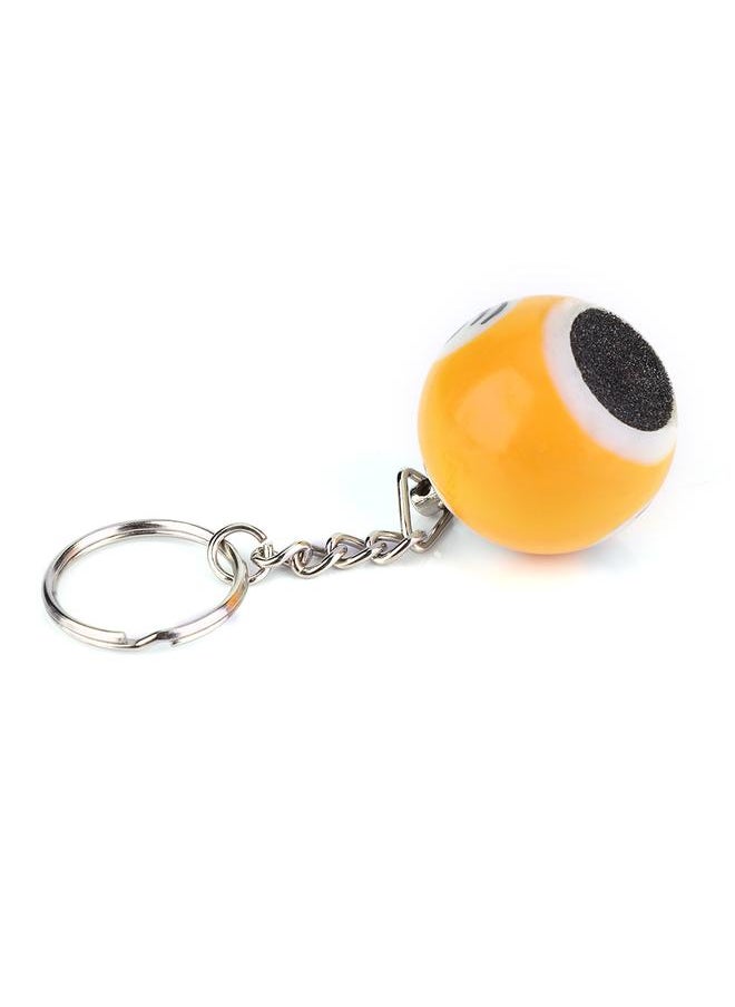 Thoraya Billiard Shape Pool Cue Tips Trimmer Shaper Key Chain Scuffer Burnisher Table Tool(No.9)  - Image 2