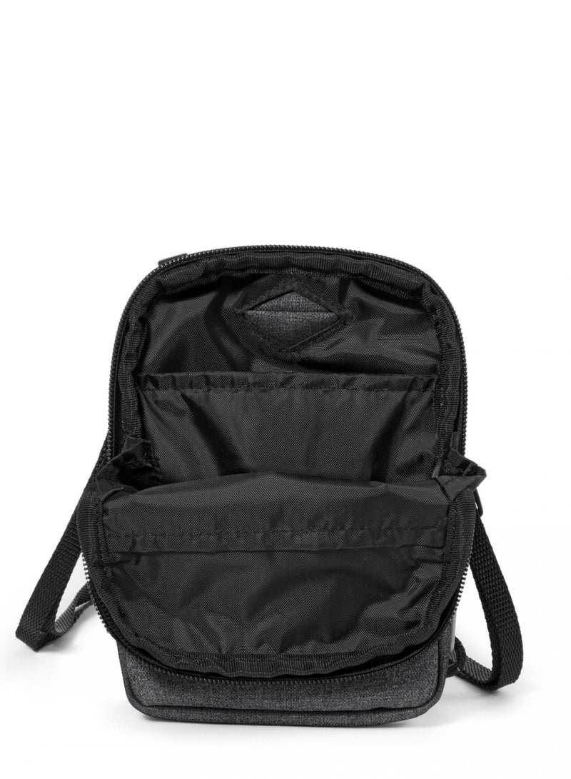 Eastpak Buddy Small crossbody shoulder bag black denim - Image 3