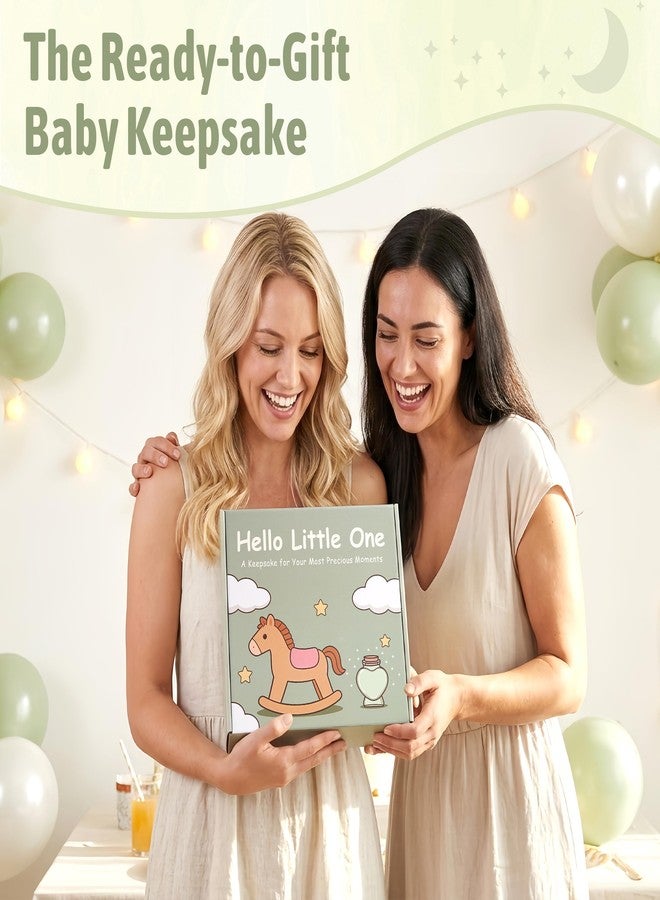 HAMUIERS Baby Picture Frame & Keepsake Jar – Ideal Registry Search Gift, Rotating Newborn Nursery Display, Baby Shower & Gender Reveal Gifts, Pregnancy Announcement - Image 5