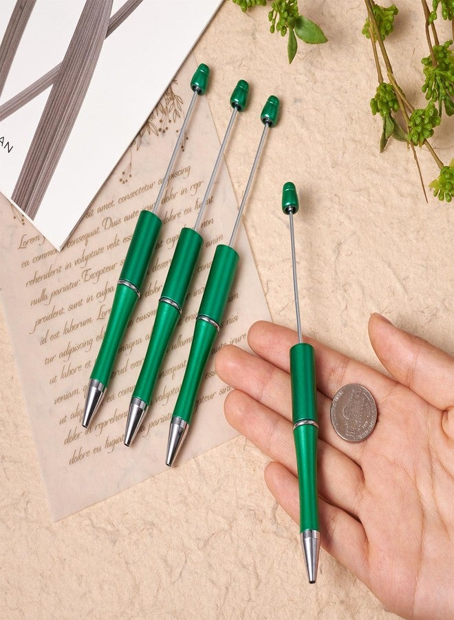Spritewelry مجموعة أقلام خرز بلاستيكية من سبرايتويلري، ٢٠ قطعة، أقلام حبر جاف خضراء بالجملة، أقلام حبر أسود، أقلام أنابيب خضراء فارغة، لوازم هدايا تخرج للطلاب والمكاتب والمدارس - Image 5