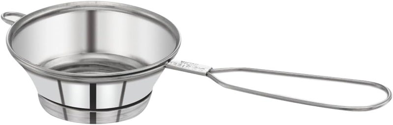 Suraxit Stainless Steel Tea Strainer, Chai Chhalni, Coffee Sieve, Tea Filter, Juice and Oil Channi with Double Mesh, Cone Shaped - Image 2