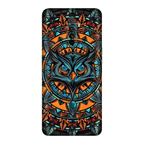 FCS Printed Back Skin for Oppo Realme X2 Pro, Matte Finish (Not Back Case) Pattern-D-09 - Image 1