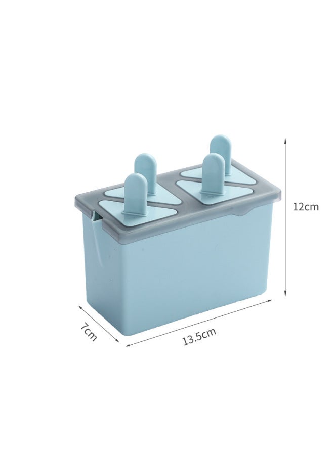 Home Diy Homemade Popsicle Mold With Lid Creative Ice Maker Square Round Triangle Ice Cream Popsicle Mold