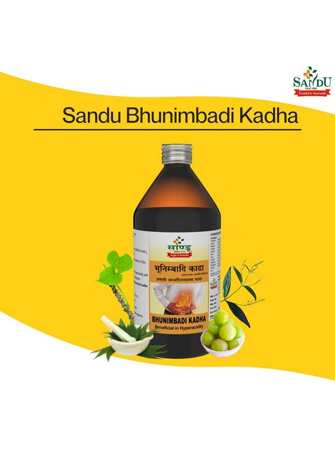 Sandu Bhunimbadi Kadha | Basic Ayurvedic Remedy for Hyperacidity (450 ml) - Image 2