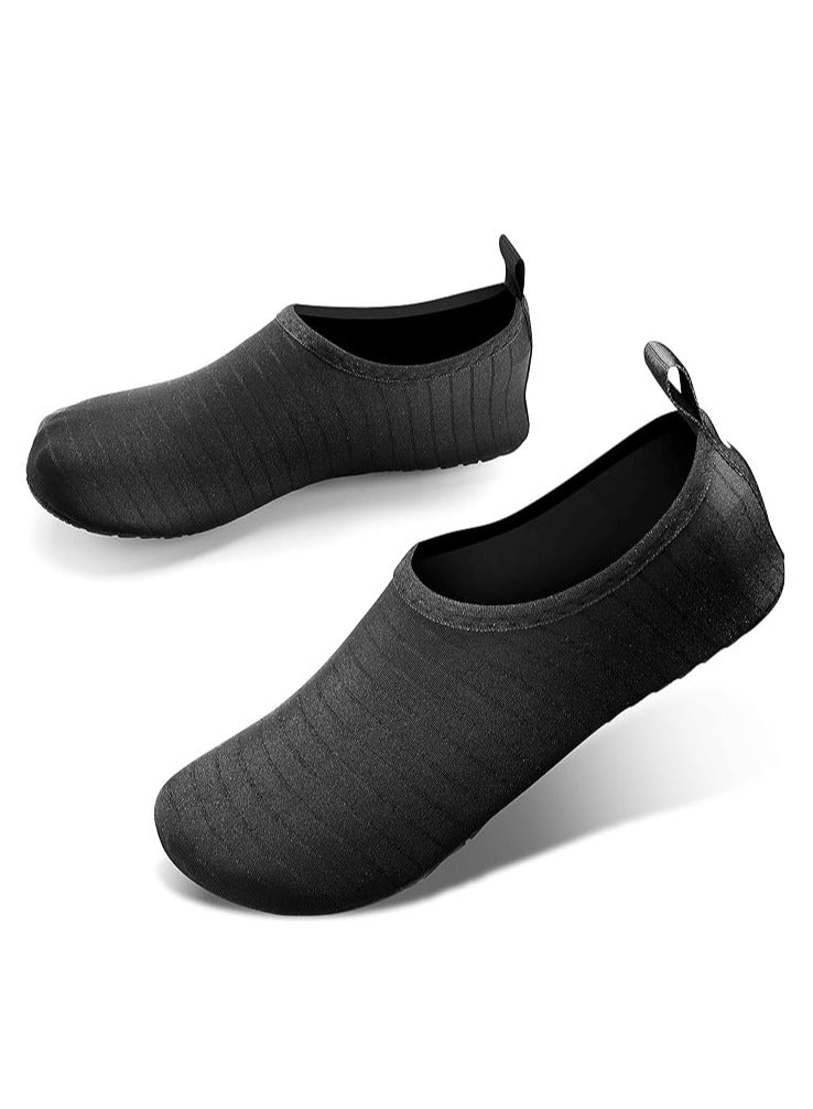 Generic Water Shoes for Women Men Kids, Barefoot Quick-Dry Aqua Water Socks Slip-on Swim Beach Shoes for Snorkeling Surfing Kayaking Beach Walking Yoga  - Image 1