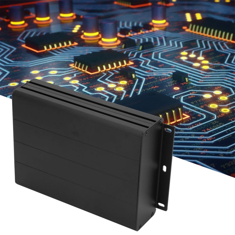 45*122*160mm Matte Black Box Extruder Aluminum Alloy Shell GPS Case Enclosure - Image 4