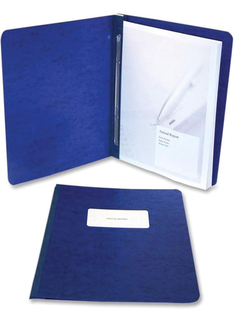 ACCO ACCO PRESSTEX Report Cover, Side Bound, Tyvek Reinforced Hinge, 8.5 Inch Centers, 3 Inch Capacity, Letter Size, Dark Blue (A7025073A)  - Image 4