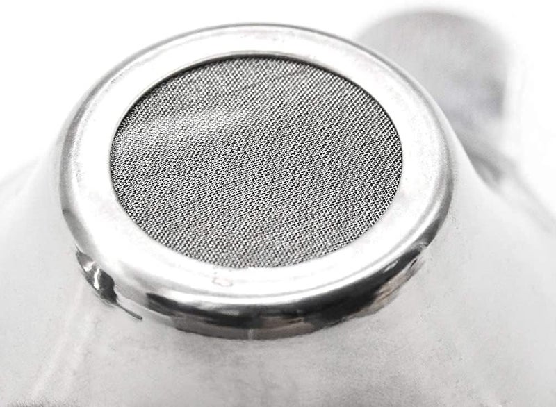 ELECDON Tea Filter, Stainless Steel Tea Infuser Mesh Strainer with Double Handles Coffee Tea Fine Mesh Strainer Tea Funnel Leaf Filter Tea Leaf Strainer for Teapots, Mugs, Cups, Large Size, 2 Pcs - Image 4