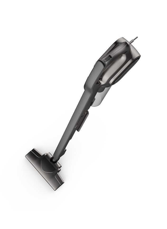 ديرما - Deerma DX700s 2 في 1 مكنسة كهربائية محمولة 600 واط سلكية خفيفة الوزن فائقة الهدوء بقوة 15 كيلو باسكال وتقنية شفط الثقب الأسود | -  أسود - Image 1