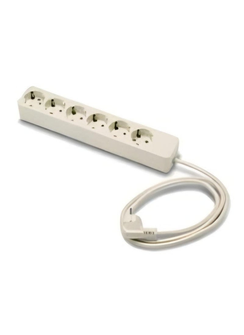 Generic 16Amp Socket Made in Spain 6 Socket 2m Heavy Duty  - Image 1