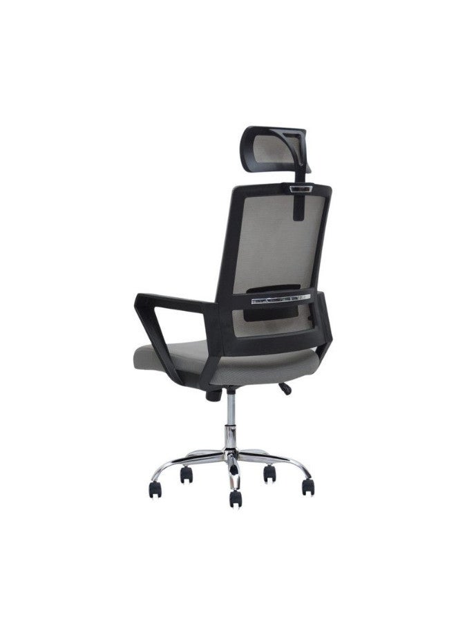 ALWASIT HOME Ergonomic Office Chair BLACK for Home Executive Computer Chair Wide Seat With Large Headrest Modern Desk Chair Lumbar Support Adjustable Armrests - Image 2
