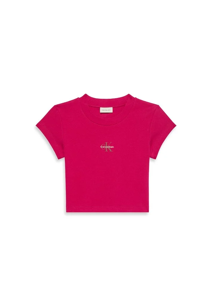 Calvin Klein Jeans  Logo Crew Neck T-Shirt for Women | Best Price UAE