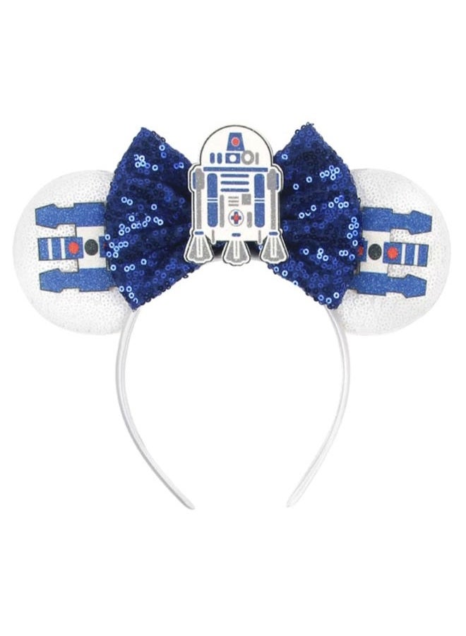 Mickey Ears, Black Minnie Ears, Darth Vader Minnie Ears, Storm Trooper Mickey Ears (R2-D2)