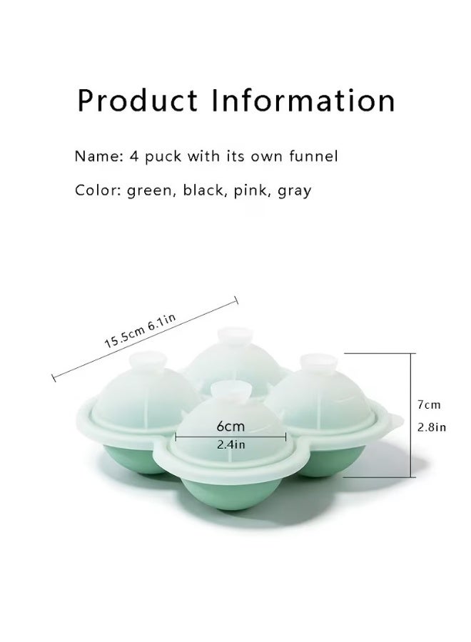 Goolsky Freeze large ice ball mold whiskey spherical ice cubes ice making large large round ice grid mold home silicone magic tool, Round Ice Ball Mold, Container, Large Ball, Ice Trays Molds, Whiskey Mold, Ice Cubes, Drink Accessories, Spherical Mold, Flexible Mold, Durable Silicone, Ice Ball Maker, Kitchen Essentials, Whiskey Lovers - Image 3