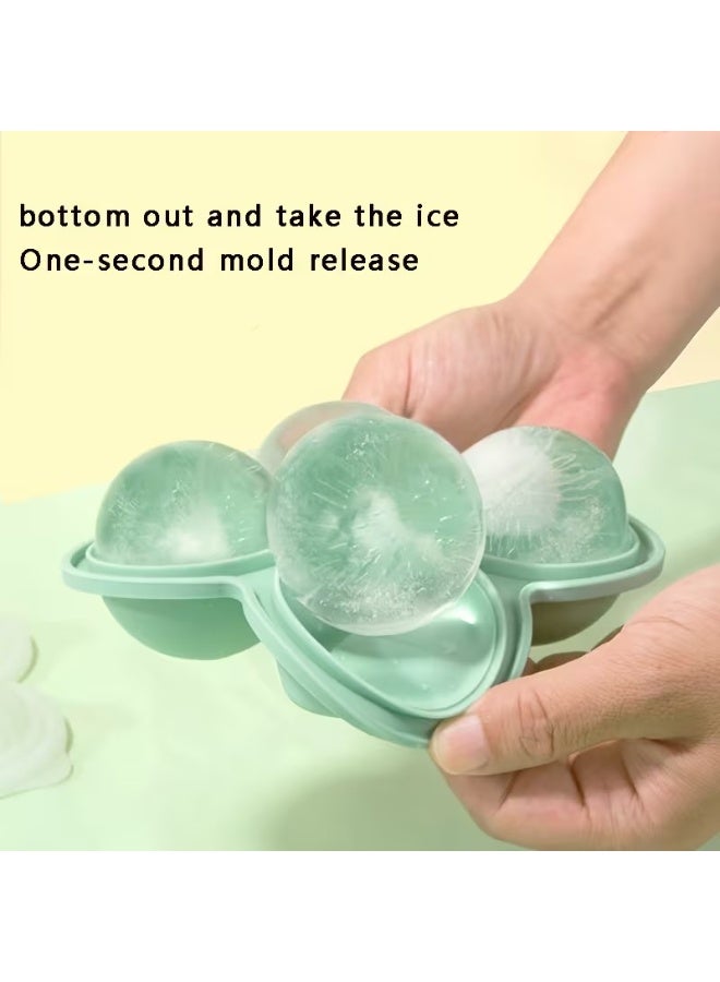 Goolsky Freeze large ice ball mold whiskey spherical ice cubes ice making large large round ice grid mold home silicone magic tool, Round Ice Ball Mold, Container, Large Ball, Ice Trays Molds, Whiskey Mold, Ice Cubes, Drink Accessories, Spherical Mold, Flexible Mold, Durable Silicone, Ice Ball Maker, Kitchen Essentials, Whiskey Lovers - Image 1
