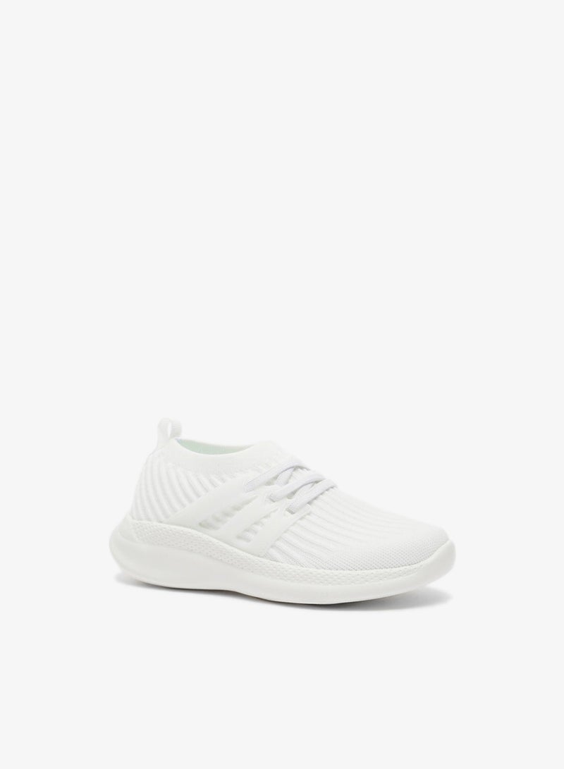 Dash Girls Textured Slip-On Sports Shoes - Image 2