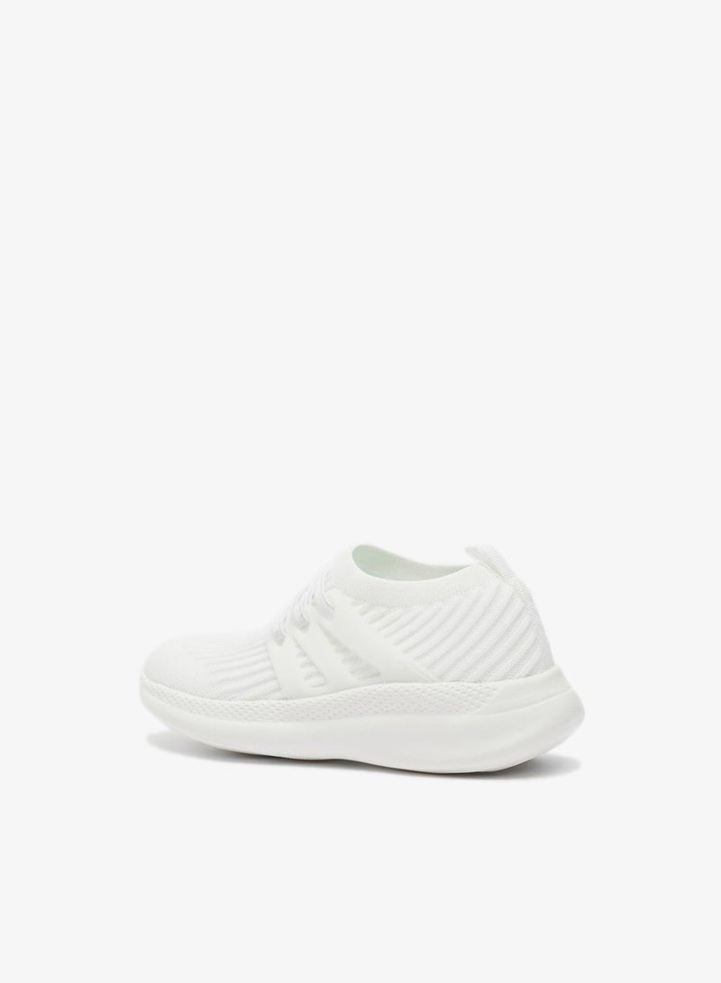 Dash Girls Textured Slip-On Sports Shoes - Image 3