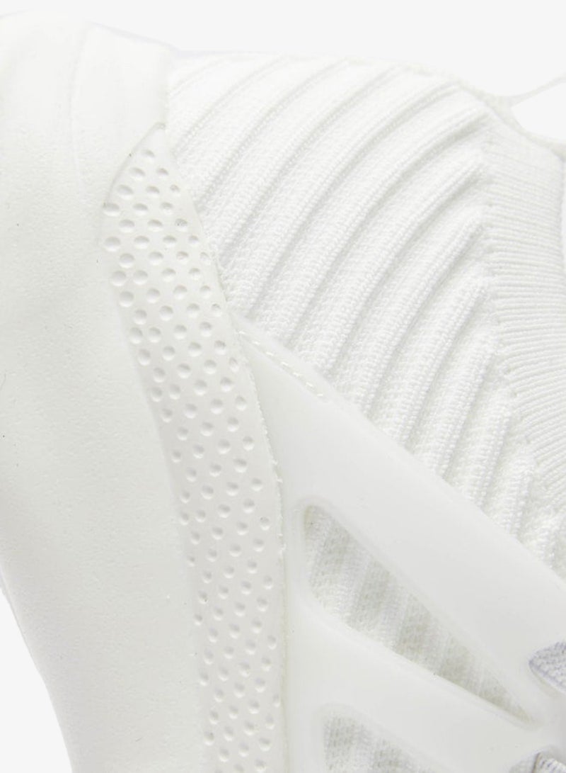 Dash Girls Textured Slip-On Sports Shoes - Image 4